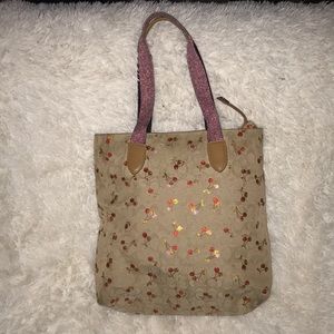 Cherry Coach Tote